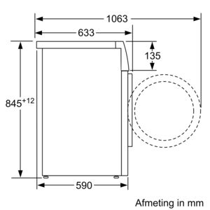 Siemens IQ300 WM14N299NL ExtraKlasse - Afbeelding 3